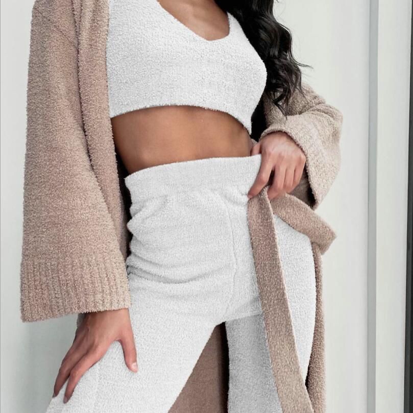 Cropped Pajama Set