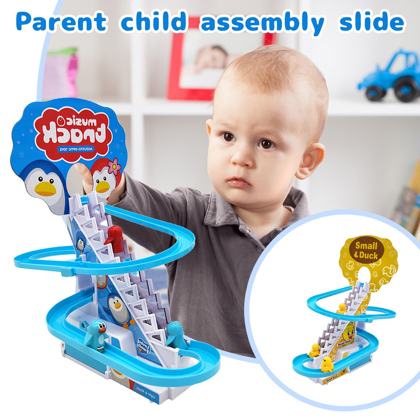 Duck Climbing Stairs Toy