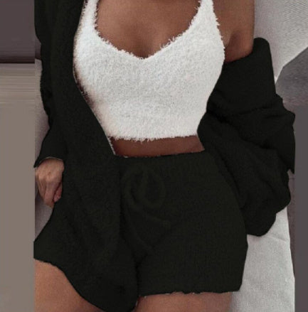 Cropped Pajama Set