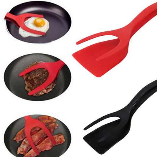 2 In 1 Spatula Tongs