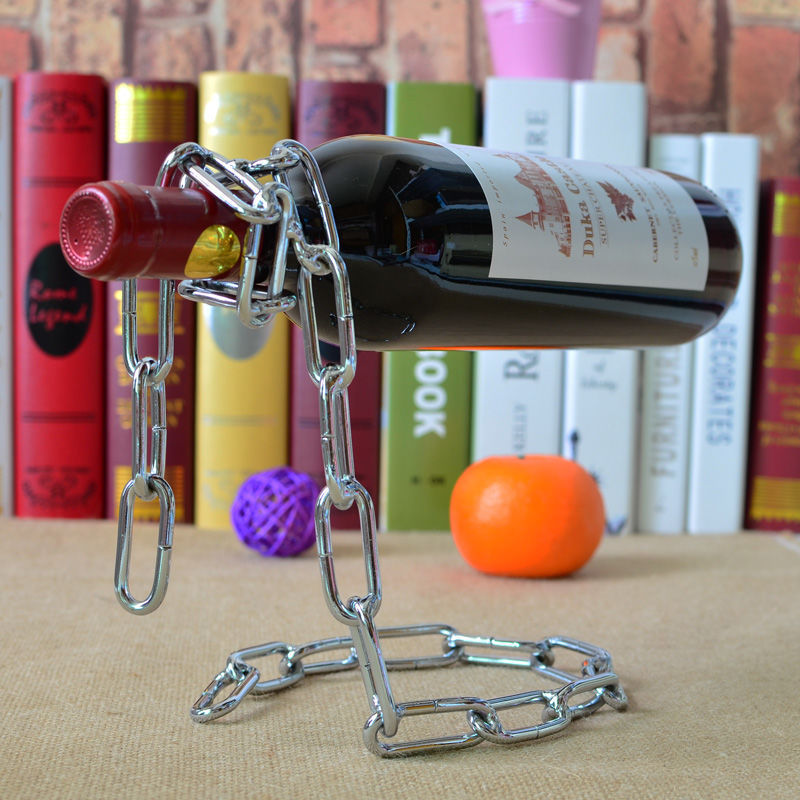 Floating Wine Bottle Holder