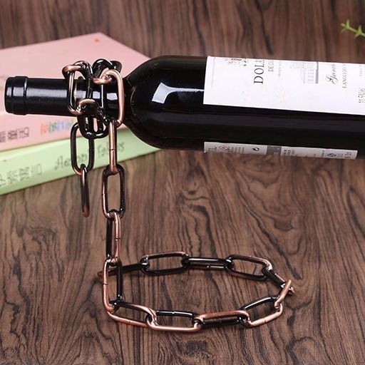 Floating Wine Bottle Holder