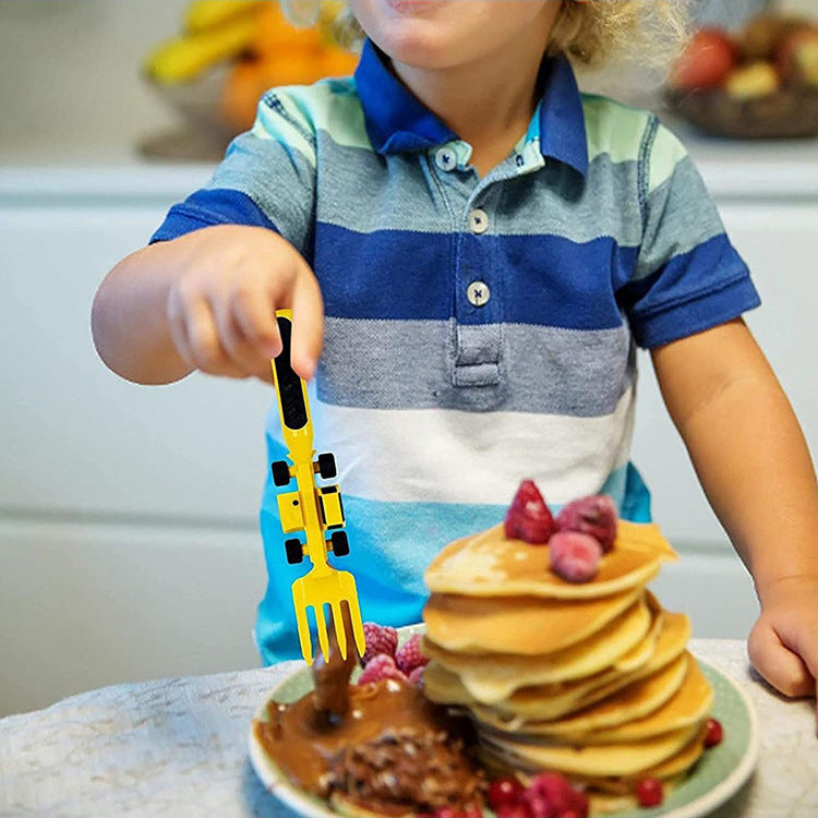 Bulldozer Tableware Set