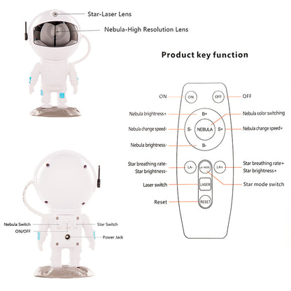 Astronaut Galaxy Projector