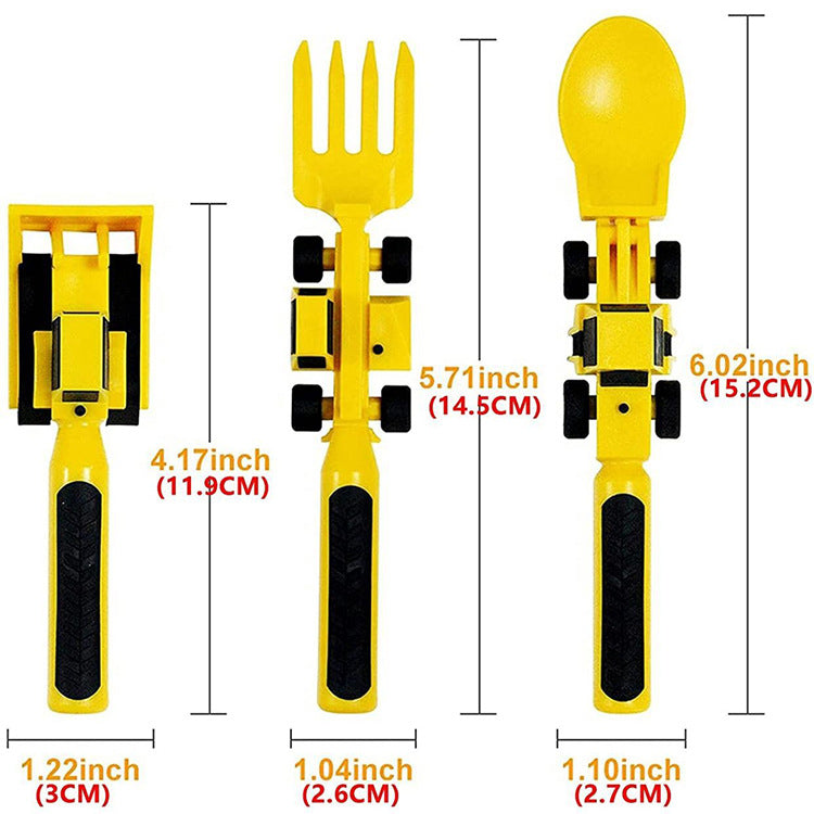 Bulldozer Tableware Set