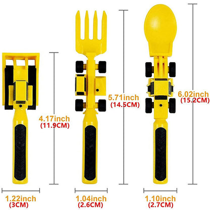 Bulldozer Tableware Set