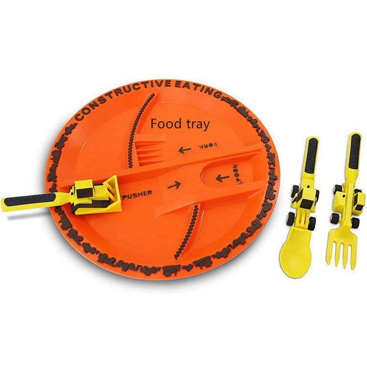 Bulldozer Tableware Set