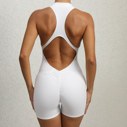 Zipped Yoga Jumpsuit