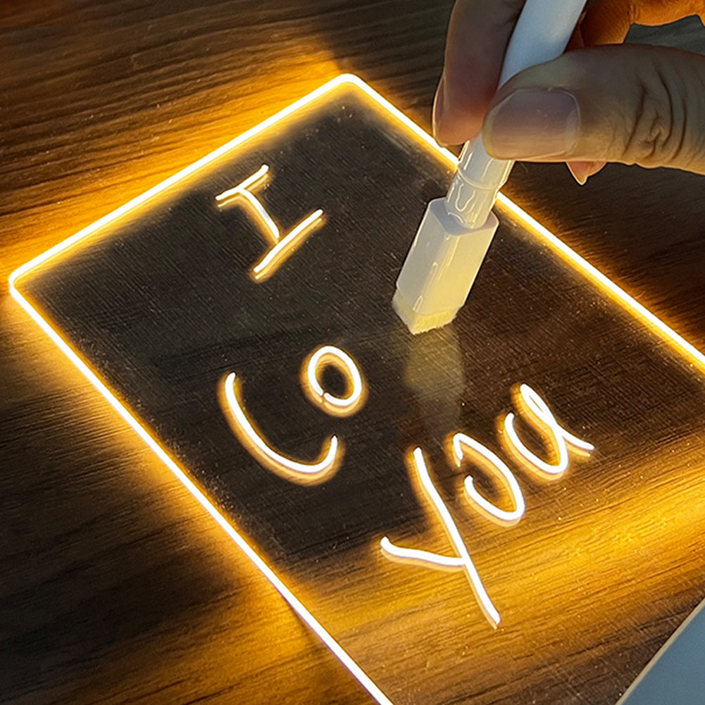 Glowing Note Board