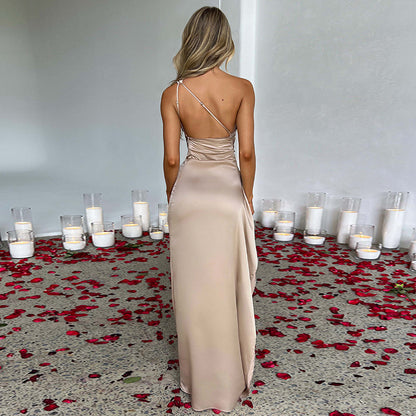 Backless Split Dress