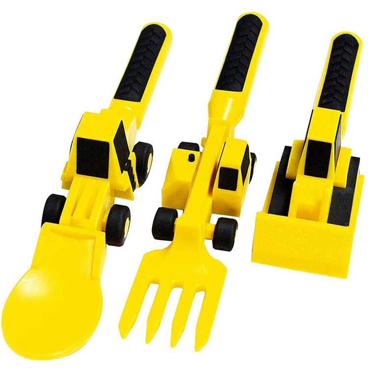 Bulldozer Tableware Set